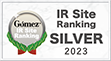 Gomez IR Site Ranking Silver Award(2023)